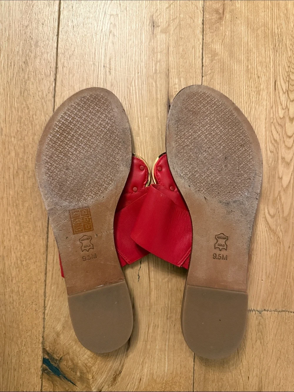 Tory Burch Patos Disc Sandal Red
